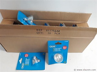 20 x vervanglamp halogeen 12v mr16 20 w - afbeelding 1 van  2