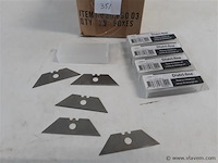 20 x vervangmes stanleymes recht 5 stuks - afbeelding 2 van  2