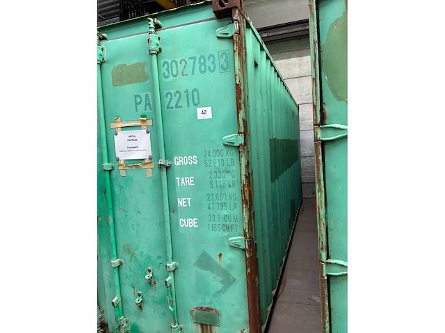 20’ zeecontainer - afbeelding 10 van  16