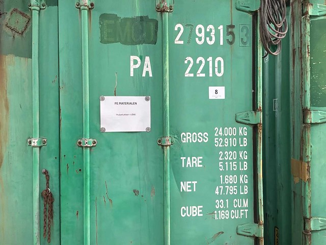 20’ zeecontainer - afbeelding 10 van  16