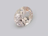 2,00 ct ovaal gesneden lichtroze topaas – misty rose - afbeelding 1 van  3