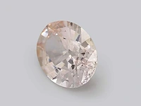 2,00 ct ovaal gesneden lichtroze topaas – misty rose - afbeelding 3 van  3