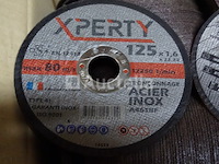 200 mab stalen/roestvrijstalen afkapschijven. gereedschap, xperty - afbeelding 2 van  3