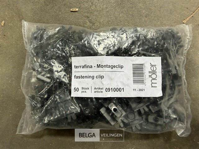 ± 200 montageclips terrafina - afbeelding 4 van  4