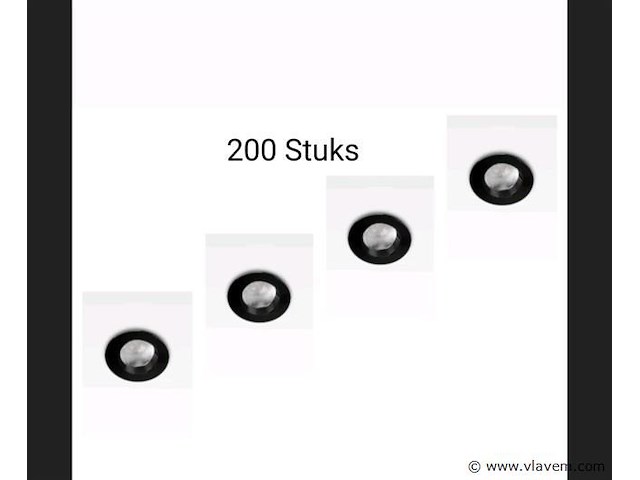200 stuks, inbouwspots orbit - afbeelding 1 van  2