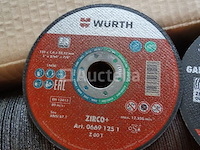 200 wurth 125 mm professionele schijven - afbeelding 3 van  6