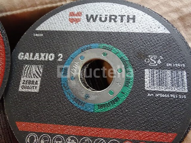 200 wurth 125 mm professionele schijven - afbeelding 4 van  6