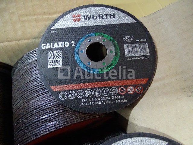 200 wurth stalen/roestvrijstalen/aluminium afkapschijven - afbeelding 3 van  7