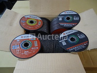 200 wurth stalen/roestvrijstalen/aluminium afkapschijven - afbeelding 1 van  7