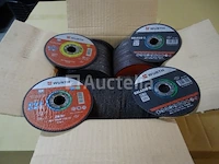 200 wurth stalen/roestvrijstalen/aluminium afkapschijven