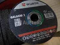 200 wurth stalen/roestvrijstalen/aluminium afkapschijven - afbeelding 7 van  7