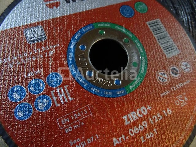200 wurth stalen/roestvrijstalen/aluminium afkapschijven - afbeelding 5 van  7