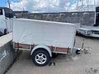 200 x 125 plateau met huif - aanhangwagen - afbeelding 4 van  7