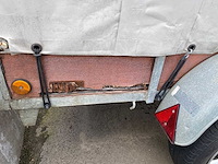 200 x 125 plateau met huif - aanhangwagen - afbeelding 6 van  7