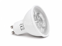 200 x led spot gu10 – 6w – 3000k warm wit – ip20 - afbeelding 2 van  4