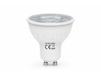 200 x led spot gu10 – 6w – 4200k neutraal wit – ip20 - afbeelding 3 van  4