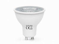 200 x led spot gu10 – 6w – 4200k neutraal wit – ip20 - afbeelding 2 van  5