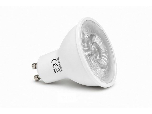 200 x led spot gu10 – 6w – 6400k koud wit – ip20 - afbeelding 2 van  5