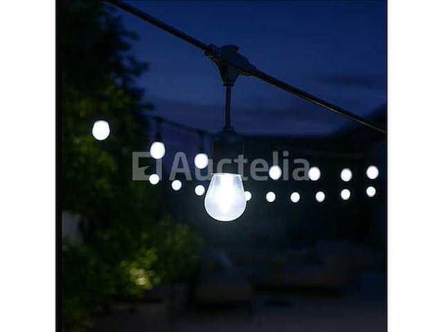 200 x st45 filament shockproof led lamp – 6000k koud wit – e27 – wit - afbeelding 1 van  5