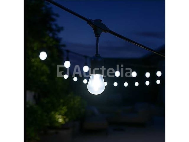 200 x st45 filament shockproof led lamp – 6000k koud wit – e27 – wit - afbeelding 1 van  5