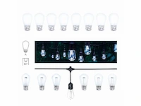 200 x st45 filament shockproof led lamp – 6000k koud wit – e27 – wit - afbeelding 2 van  10