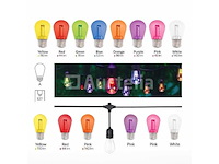 200 x st45 filament shockproof led lampen – 5 kleuren – e27 - afbeelding 3 van  4