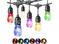 200 x st45 filament shockproof led lampen – 5 kleuren – e27 - afbeelding 4 van  4