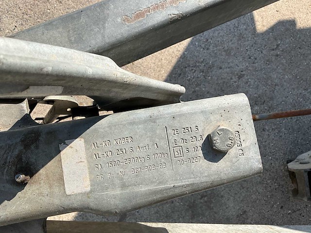 2000 anssems d20 aanhangwagen - afbeelding 6 van  15