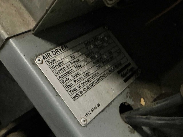 2000 atlas copco ga11cff luchtcompressor - afbeelding 8 van  8
