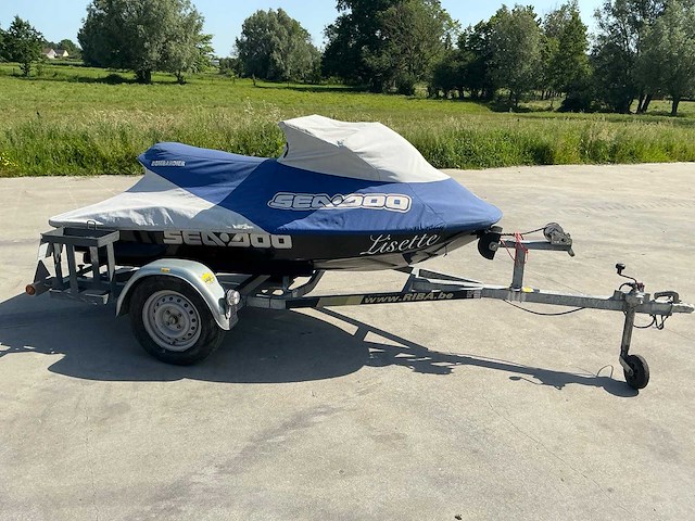2000 bombardier seadoo waterscooter met trailer - afbeelding 12 van  114