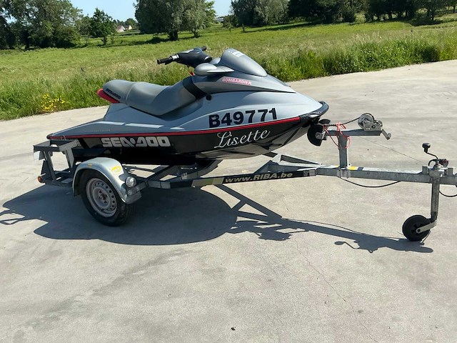 2000 bombardier seadoo waterscooter met trailer - afbeelding 34 van  114