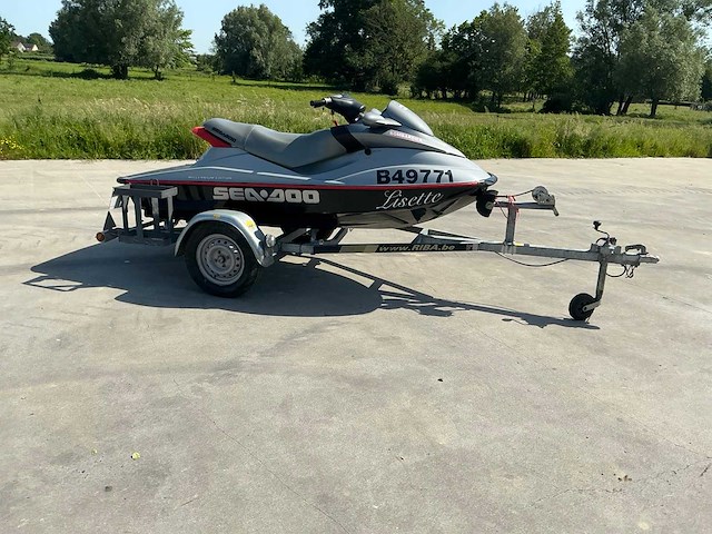 2000 bombardier seadoo waterscooter met trailer - afbeelding 38 van  114