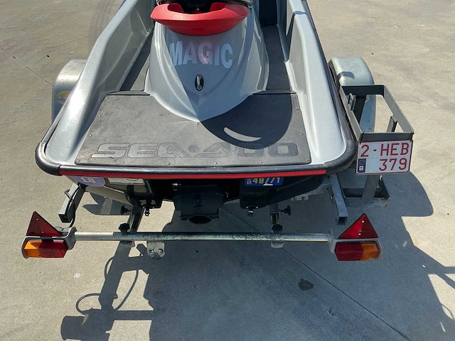 2000 bombardier seadoo waterscooter met trailer - afbeelding 68 van  114