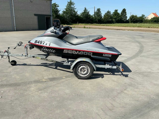 2000 bombardier seadoo waterscooter met trailer - afbeelding 16 van  78