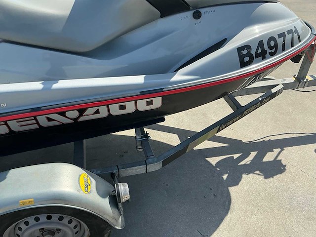 2000 bombardier seadoo waterscooter met trailer - afbeelding 46 van  78