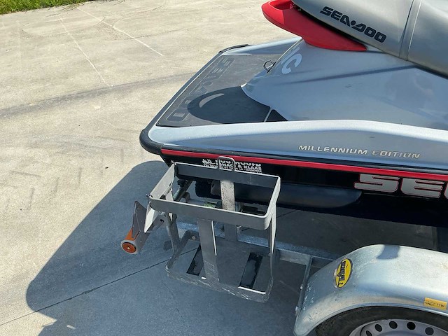 2000 bombardier seadoo waterscooter met trailer - afbeelding 47 van  78