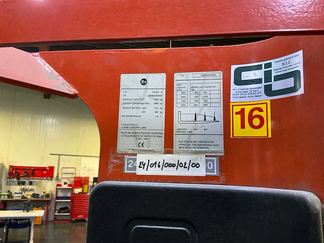 2000 bt rr b3/15 reach truck - afbeelding 5 van  17