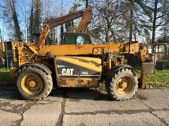2000 caterpillar th63 telehandler - afbeelding 25 van  28