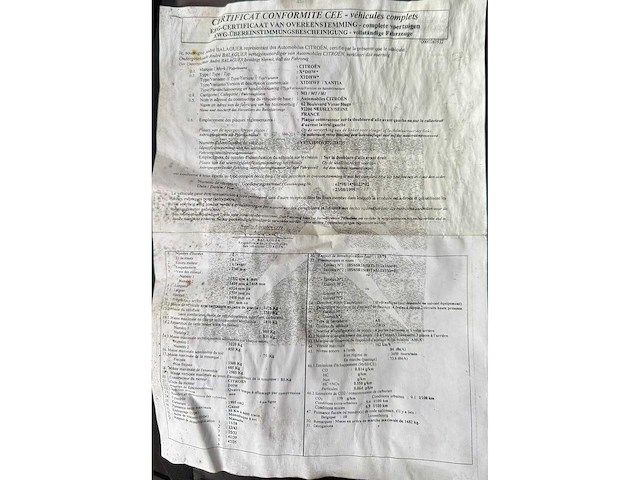 2000 citroen xantia personenauto - afbeelding 11 van  19