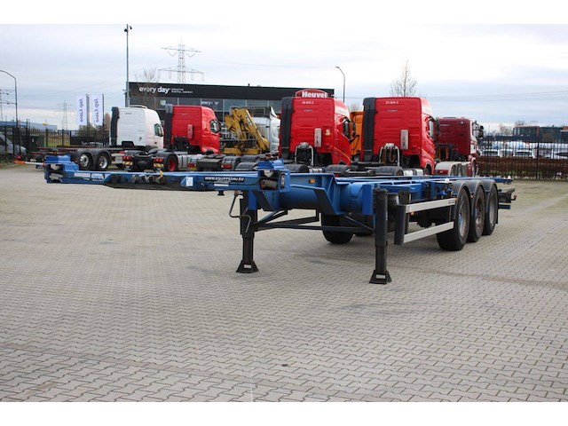 2000 contar 40 (45) ft-chassis, liftaxle - afbeelding 1 van  1