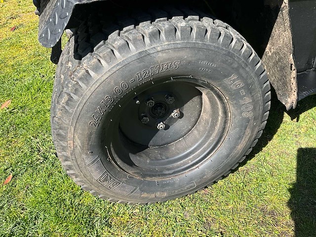 2000 cushman turfster 3wieler - hydraulische kipbak - pto - afbeelding 13 van  25