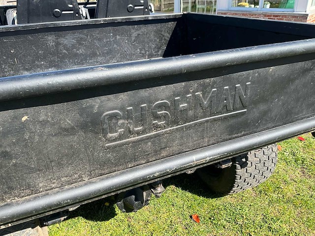 2000 cushman turfster 3wieler - hydraulische kipbak - pto - afbeelding 4 van  17