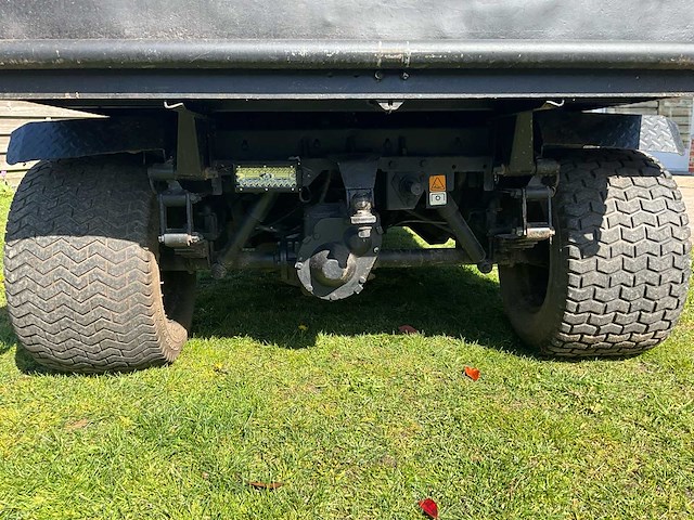 2000 cushman turfster 3wieler - hydraulische kipbak - pto - afbeelding 5 van  17