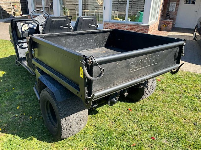 2000 cushman turfster 3wieler - hydraulische kipbak - pto - afbeelding 12 van  17