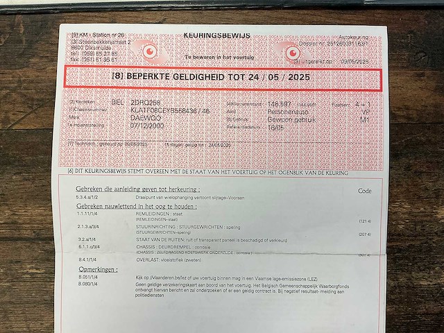 2000 daewoo lanos personenauto - afbeelding 20 van  30