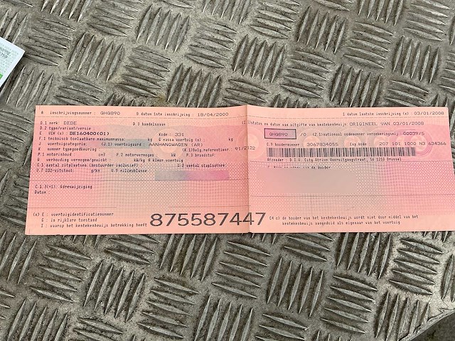 2000 dede aanhangwagen - afbeelding 17 van  21