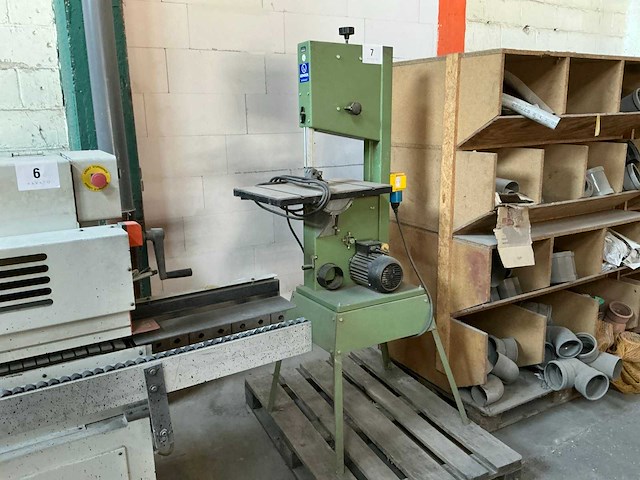 2000 elektra beckum bas 315/4 gwn 55 lintzaagmachine - afbeelding 1 van  9