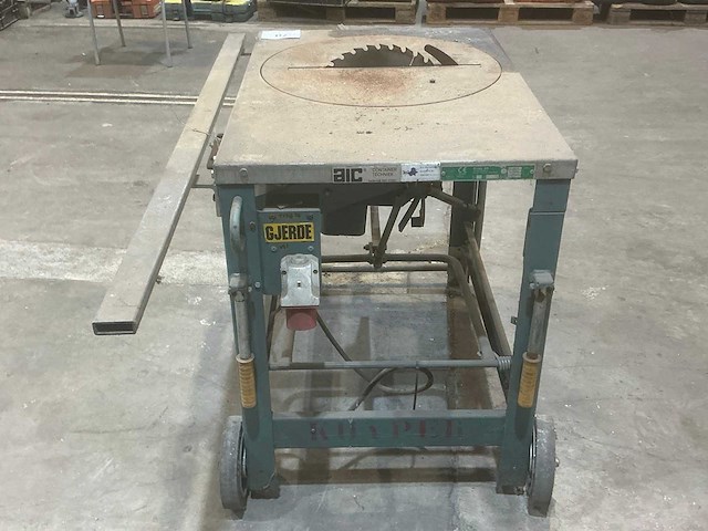 2000 ernex 1603 tafelcirkelzaagmachine - afbeelding 3 van  4