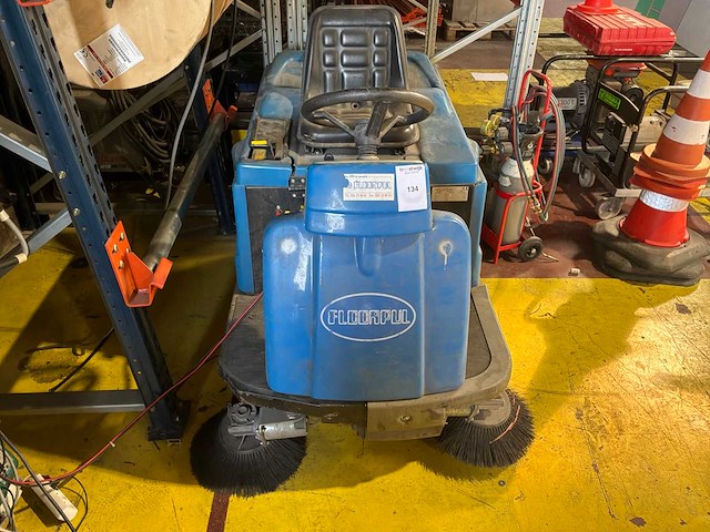 2000 floorpul tk1000e veegmachine - afbeelding 2 van  6