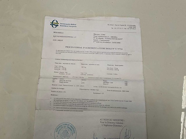 2000 gmc siërra - oldtimer - afbeelding 28 van  35